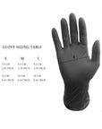 Nitrile Gloves - 100 Pack - Black