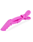 Alligator Hair Clips - 6 Pack - Pink
