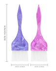 Marble Color Brush - 2 Pack - Purple/Pink