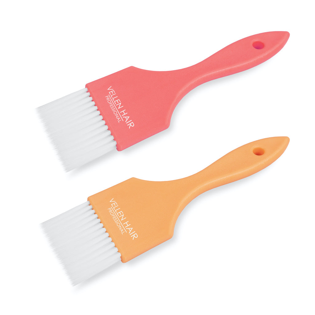 Color Brush - 2 Pack - Peach/Orange