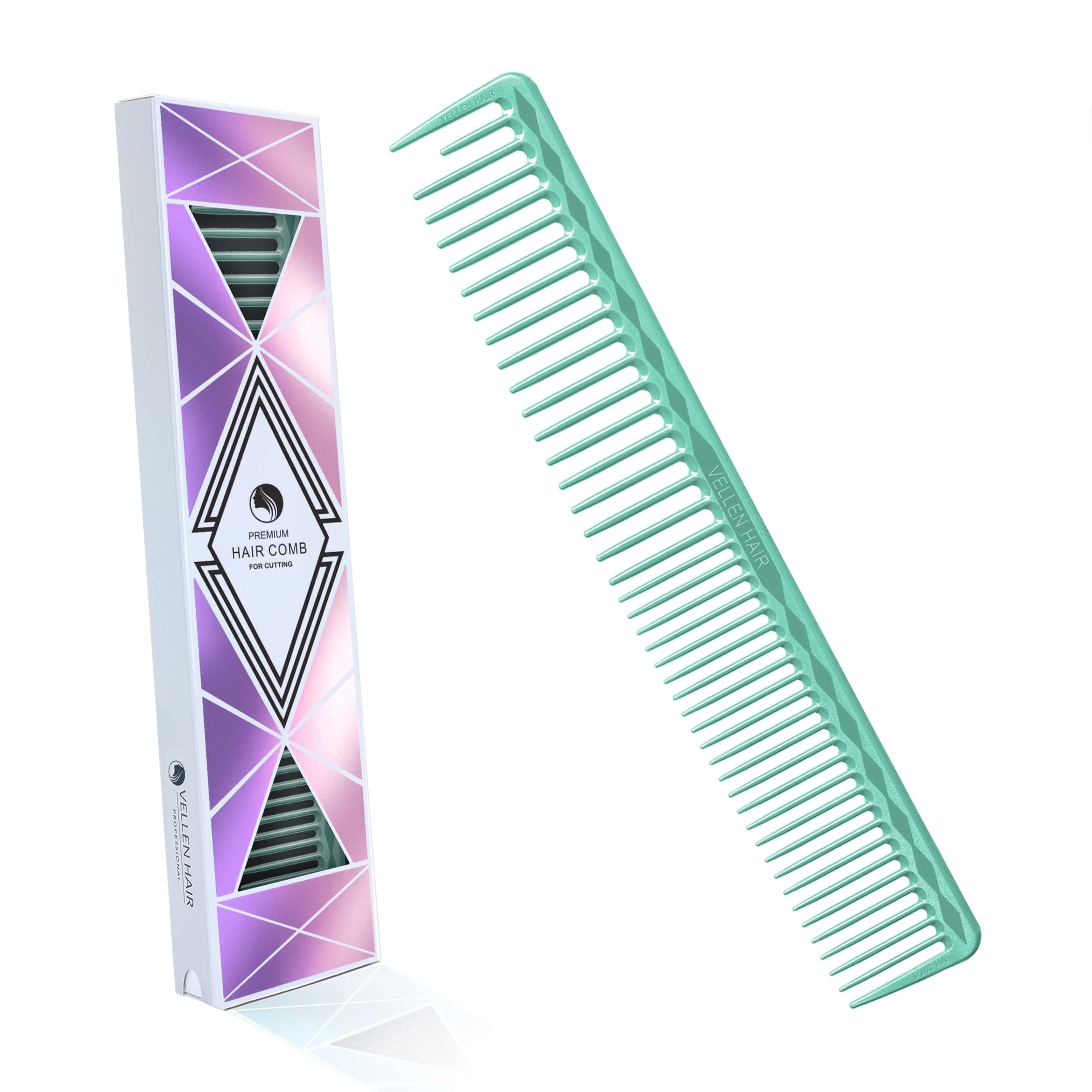 Vellen Hair® Ultimate Cutting Comb - VH207 - 18.4 cm / 7.24 inch - Mint
