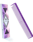 Vellen Hair® Ultimate Cutting Comb - VH207 - 18.4 cm / 7.24 inch - Purple