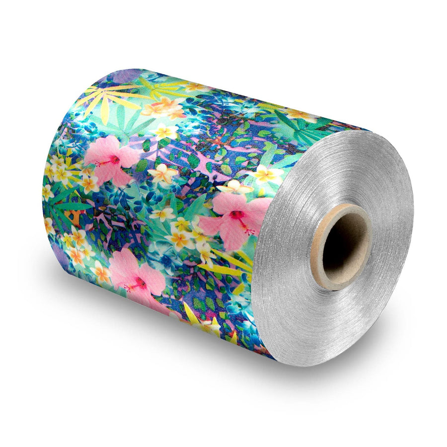 Flower Power embossed foil roll – view 2