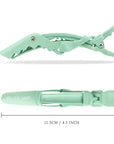 Alligator Hair Clips - 6 Pack - Eco Mint