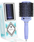 Ceramic/Ionic Round Hairbrush 2 inch / 53 mm - Violet