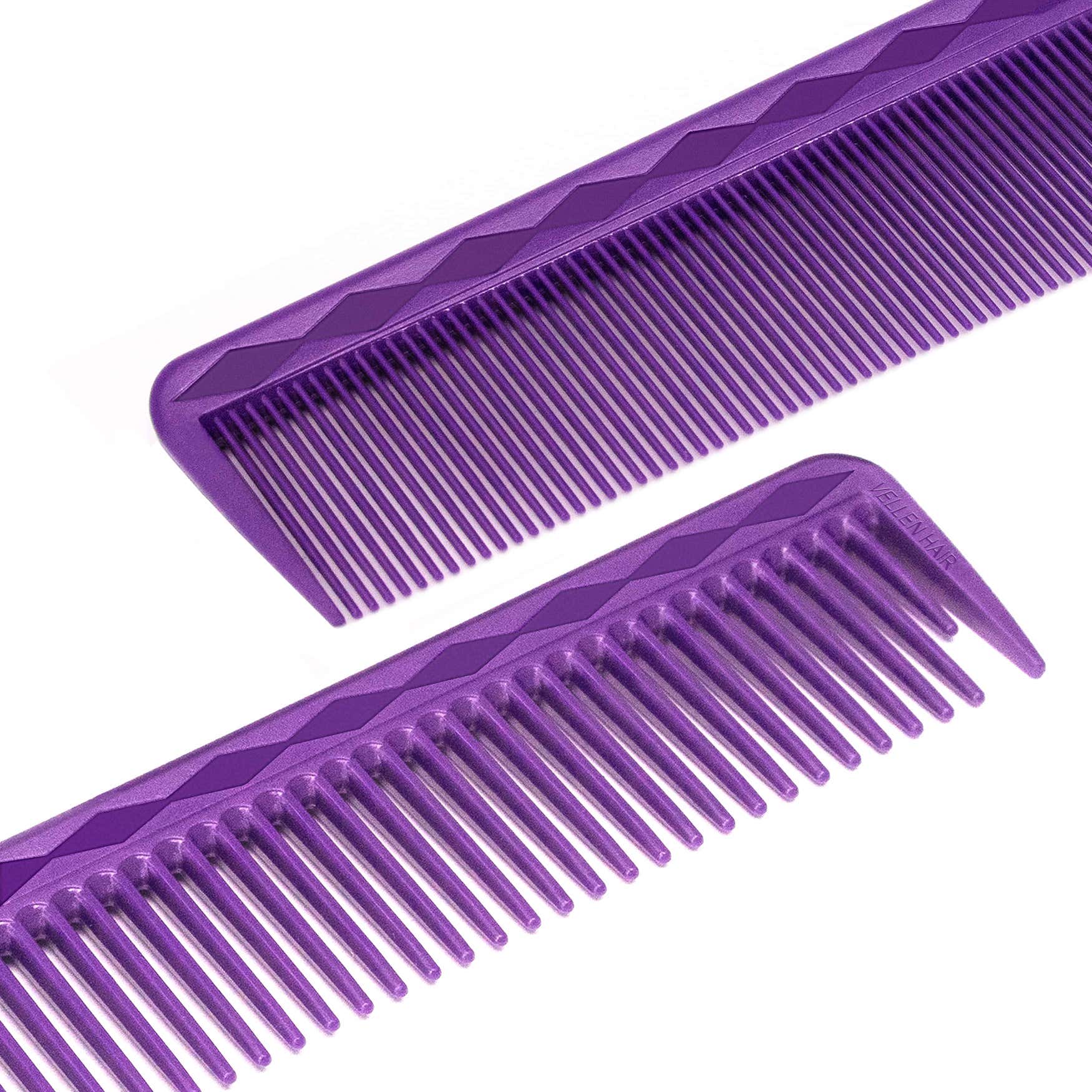 Purple shop hair comb