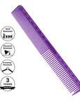 Vellen Hair® Ultimate Cutting Comb - VH202 - 17.8 cm / 7 inch - Purple