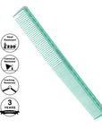 Vellen Hair® Ultimate Cutting Comb - VH205 - 21.4 cm / 8.42 inch - Mint